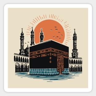 holy kaaba - mecca V1 Magnet